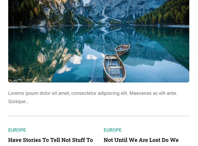 Post List #1-Style 4