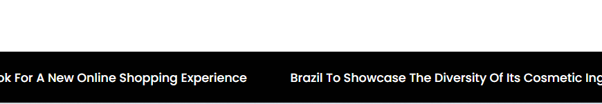 News Ticker #Style 1