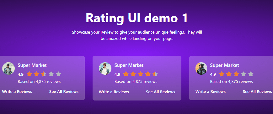 Star Rating Premade #1